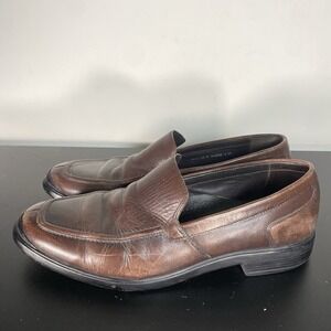 Cole‎ Haan size 12M Men's  moc toe loafers brown leather Office Career